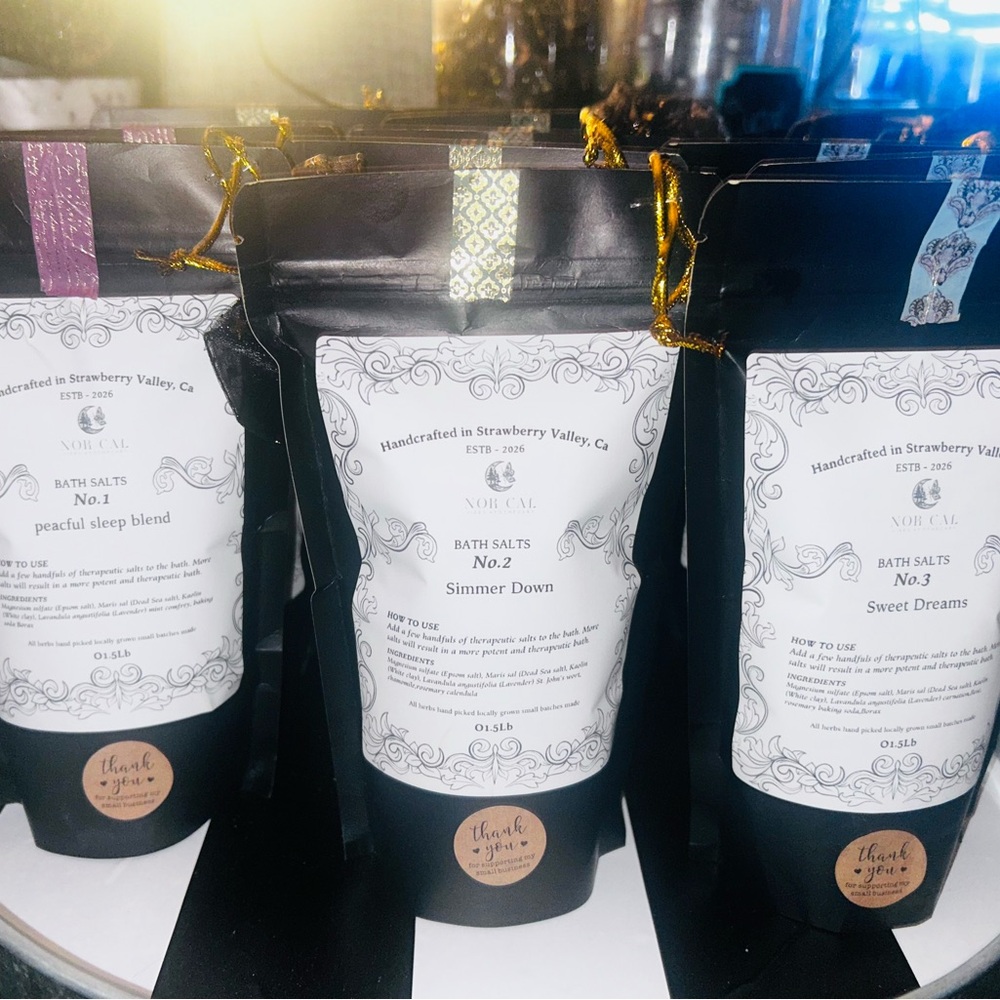 Bath Salts No.2 — Simmer Down (Black)